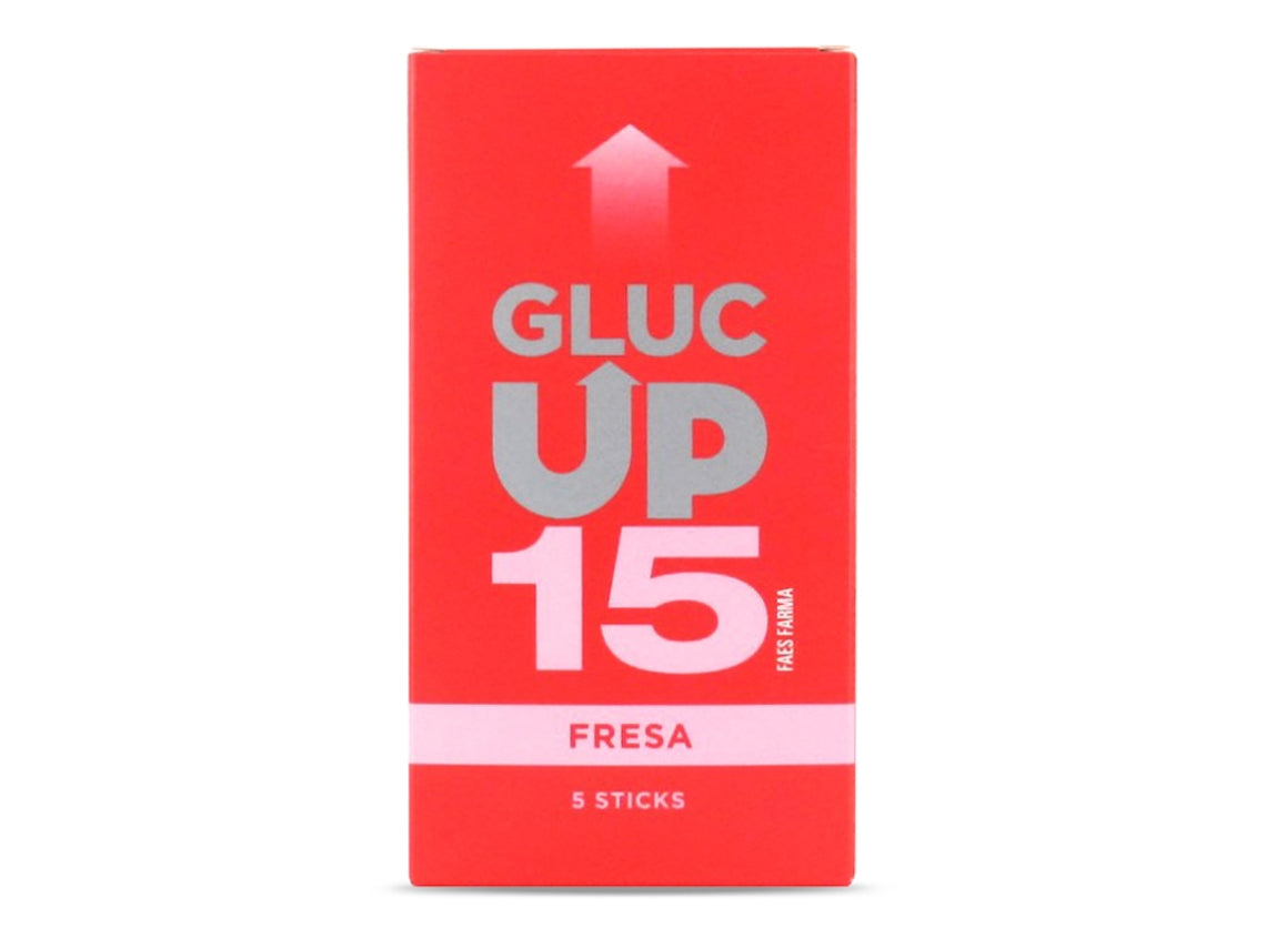 Gluc Up Fresa 15g X 5 Sticks 30ml