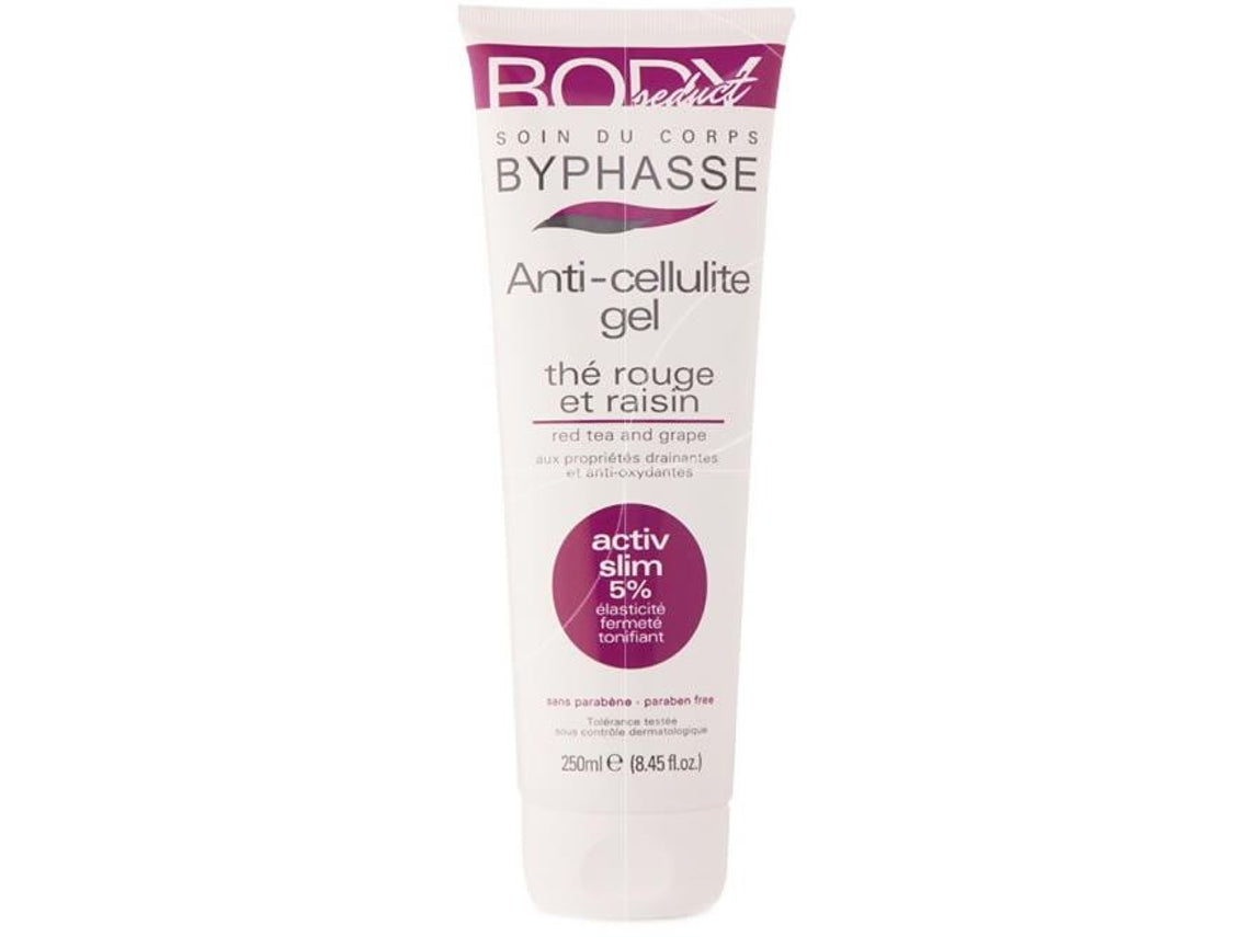 Anti-Cellulitus Gel Byphasse Body Seduct Nori Druiven Rode thee (250 ml)