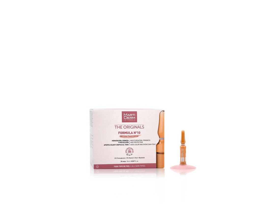 Martiderm Ampoules Formula Nº10 SPF 30 with Colour 30U