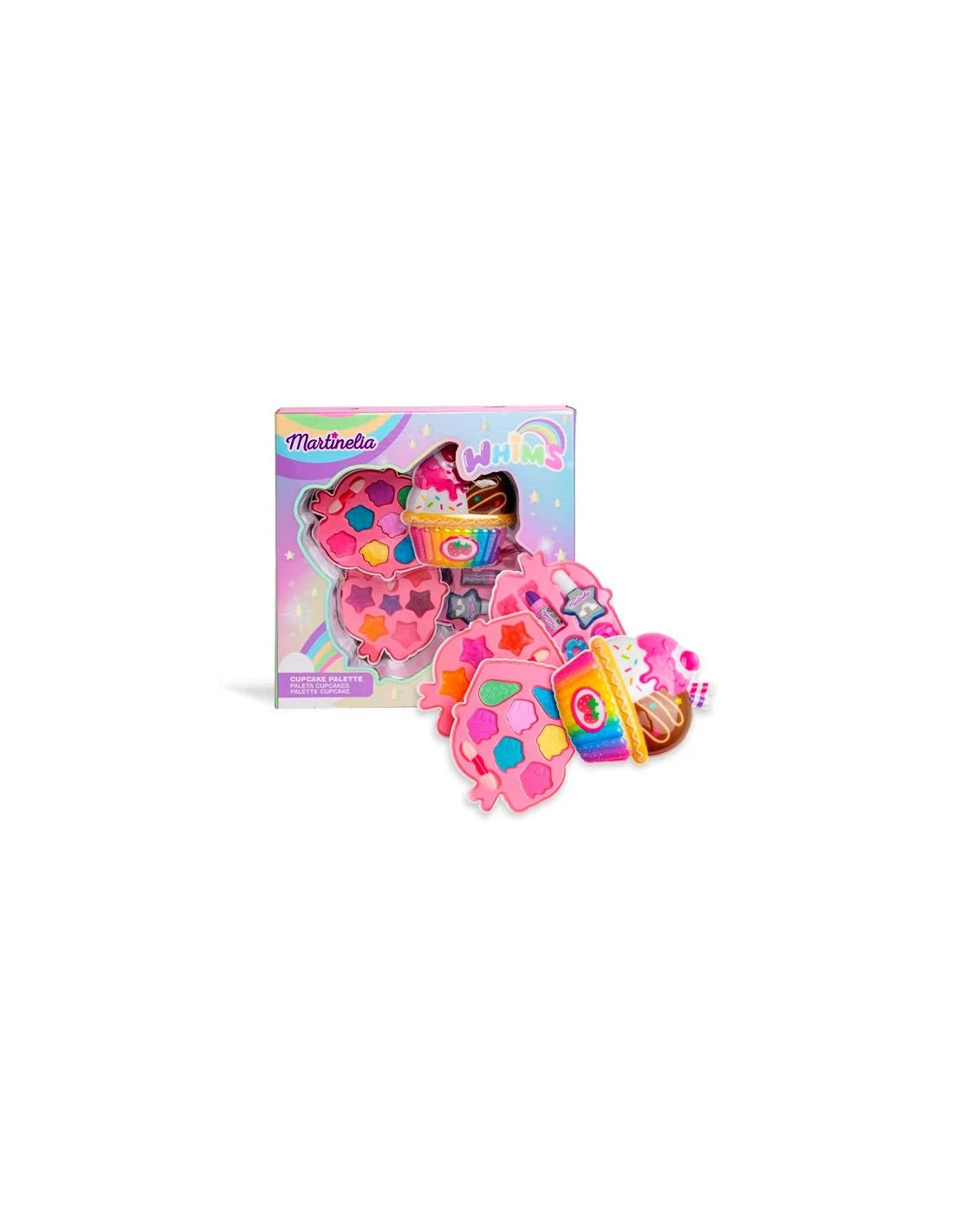 Martinelia Whims Cupcake Makeup Paleta 7 Sombras 7 Brillo Labios