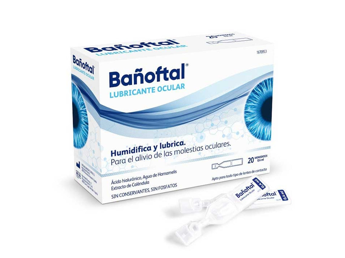 M4pharma Bañoftal Lubricante Ocular 20 Monodosis