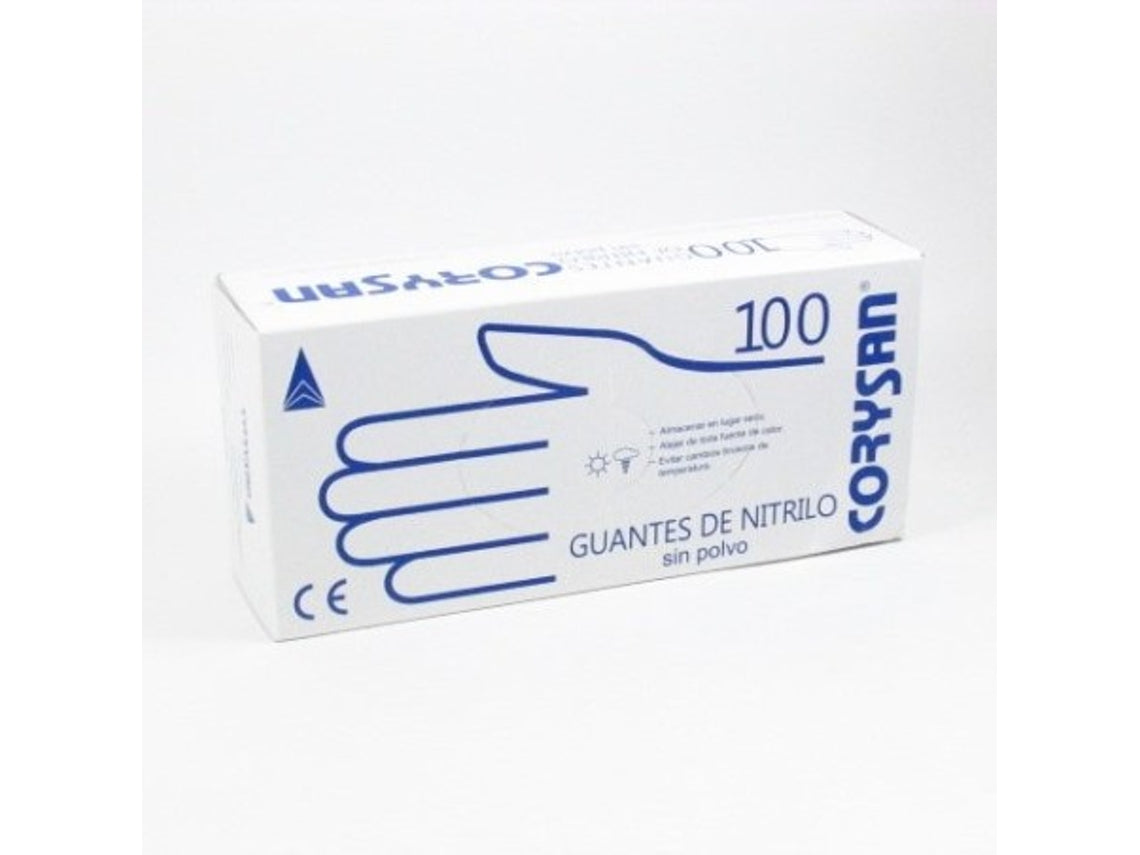 Corysan Nitrile Glove S - Tm 100 U Powder
