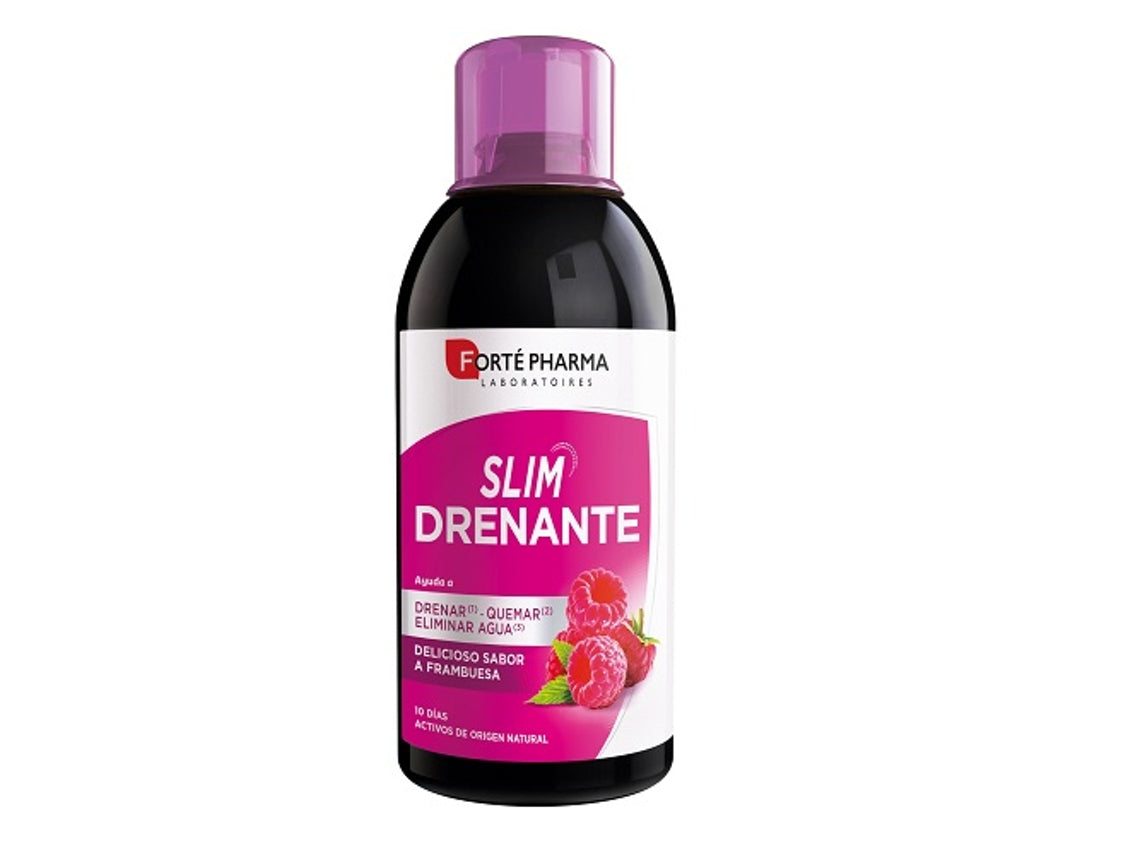 Digestive supplement Forté Pharma Turboslim Drenante 500 ml Raspberry