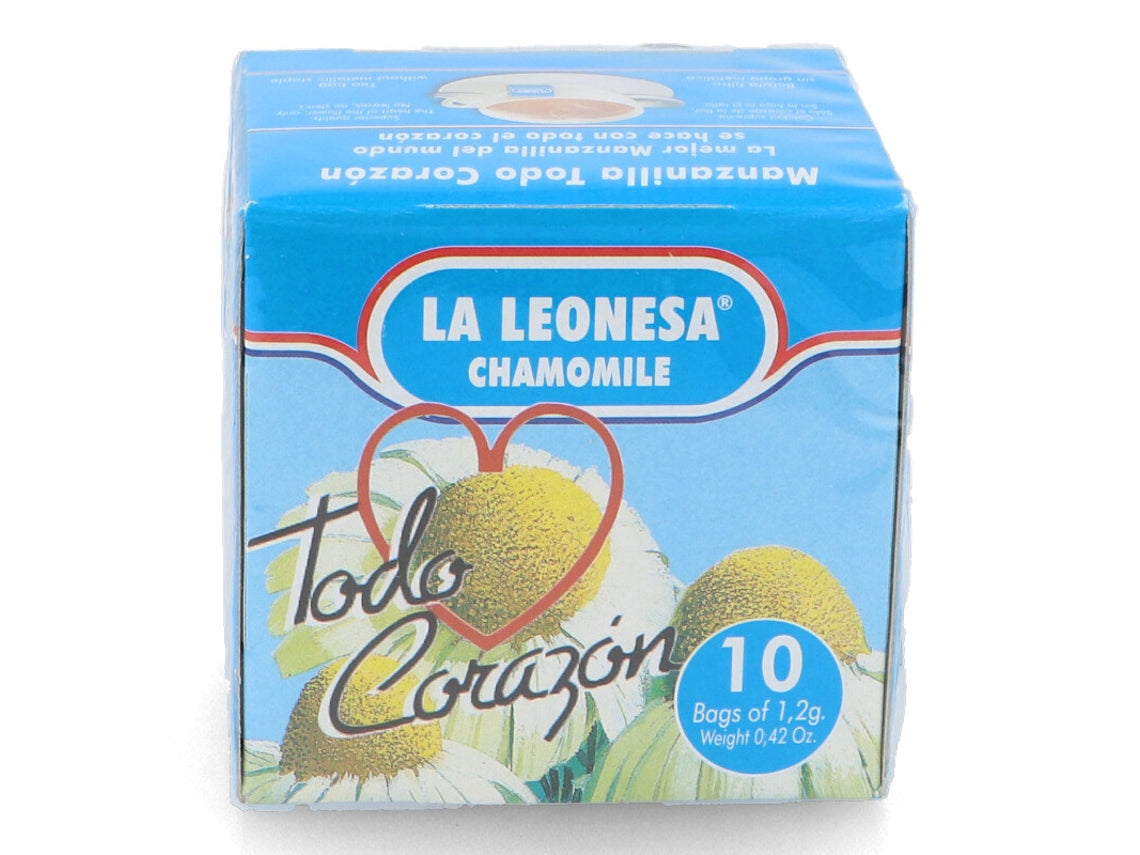 Manzanilla 10 Bolsas La Leonesa