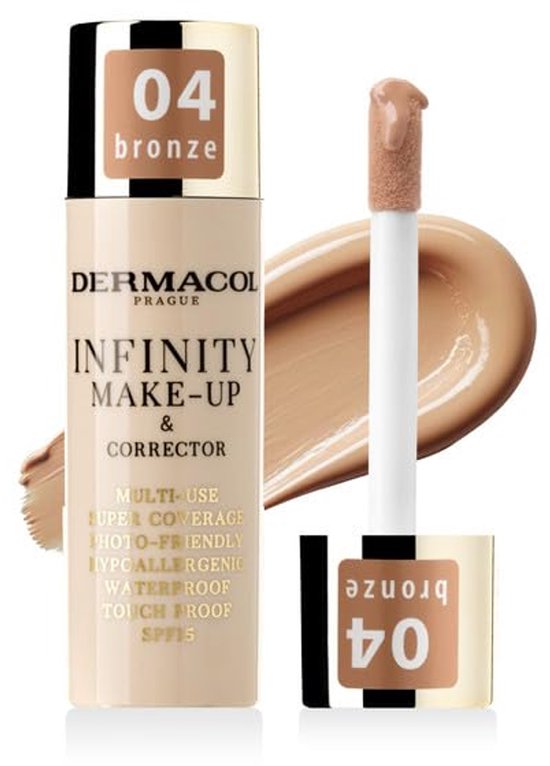 Infinity Multi-Use Super Coverage Waterproof Touch - Vysoce krycí make-up + korektor 20 g