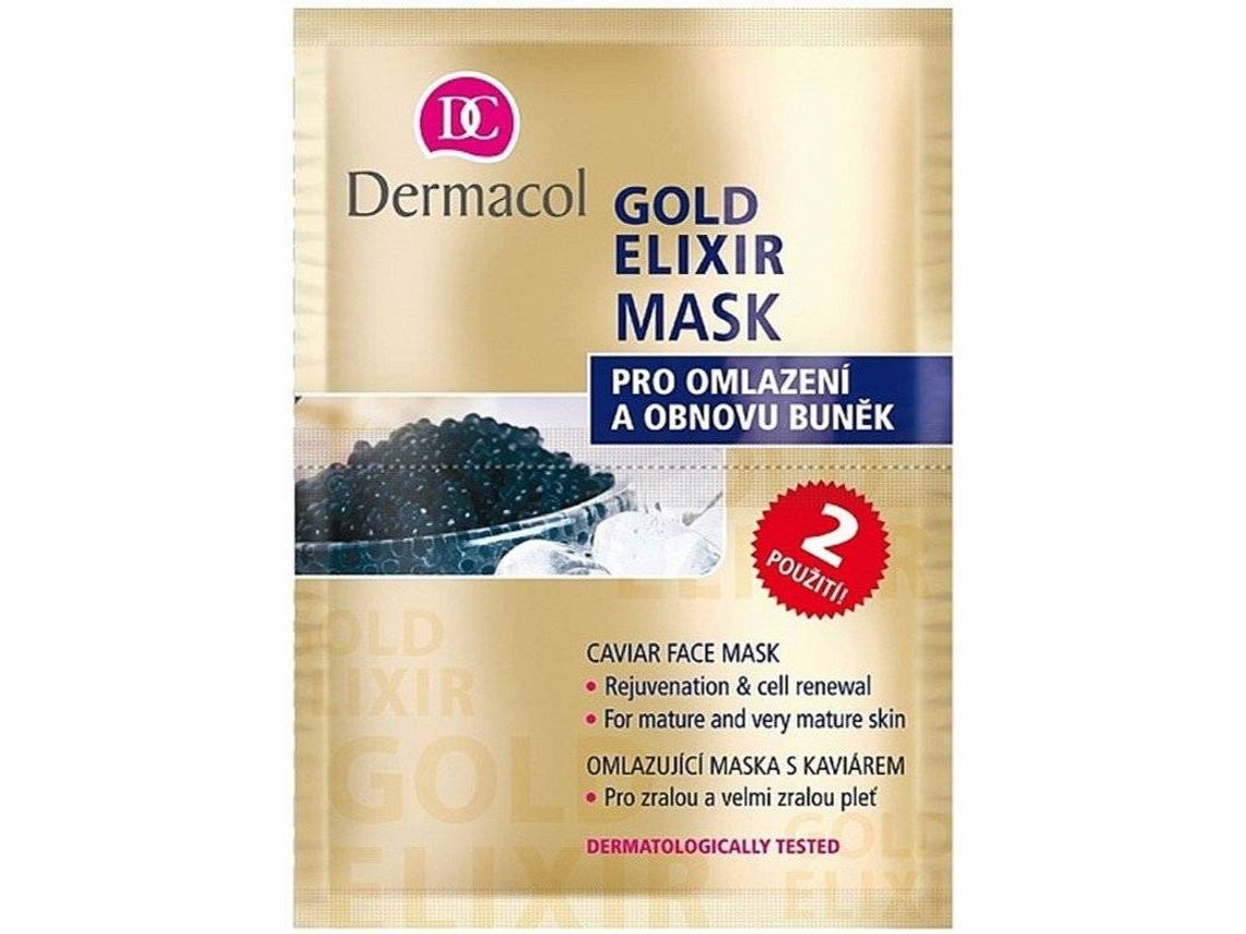 Dermacol - Gold Elixir Caviar Face Mask Rejuvenating mask with caviar - 16.0g