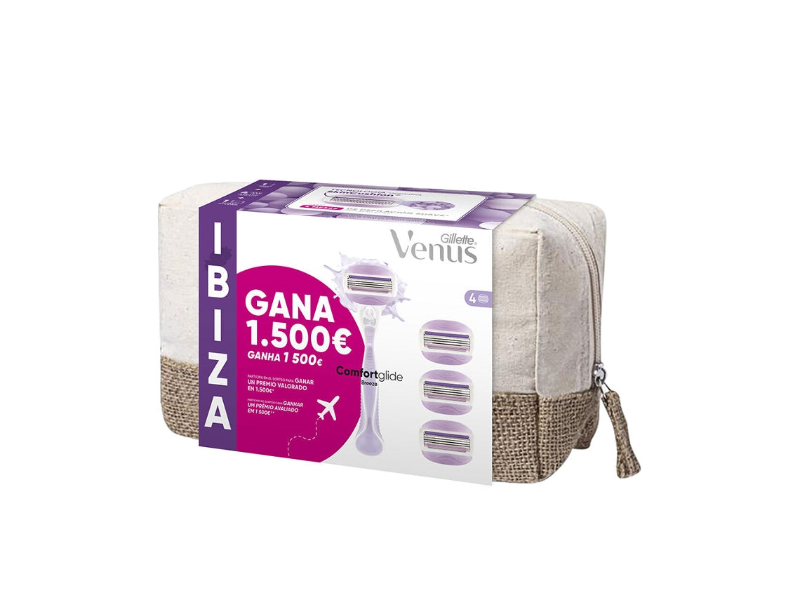Gillette Venus Breeze Neceser Ibiza Máquina 4 Recambios