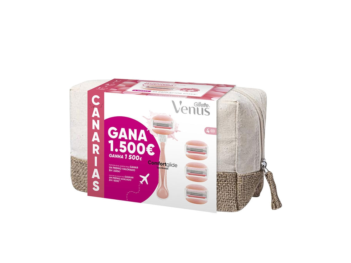 Gillette Venus Spa Breeze Neceser Canarias Máquina 4 Recambios