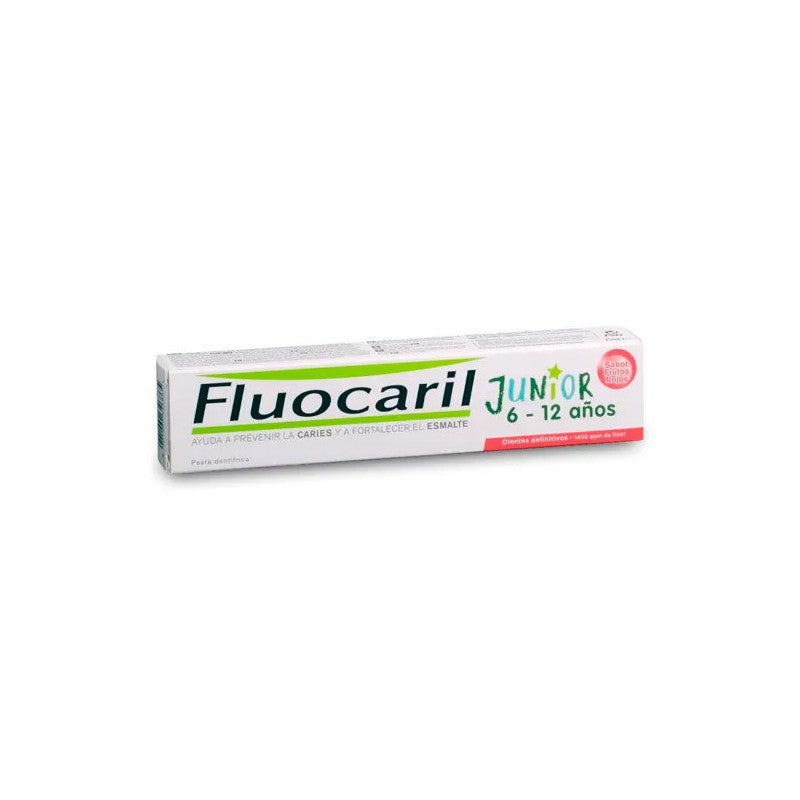 Fluocaril Junior Red Fruit Gel 75ml