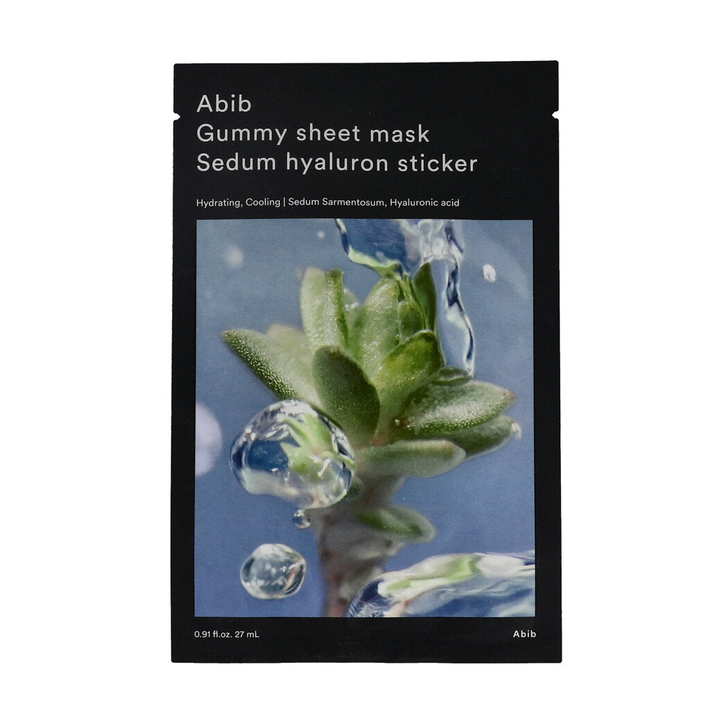 Abib, Sedum Hyaluron Sticker Gummy Sheet Mask, 27ml