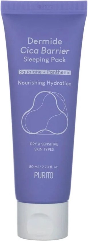 Dermide Cica Barrier Night Mask - Hydratační noční maska 80ml
