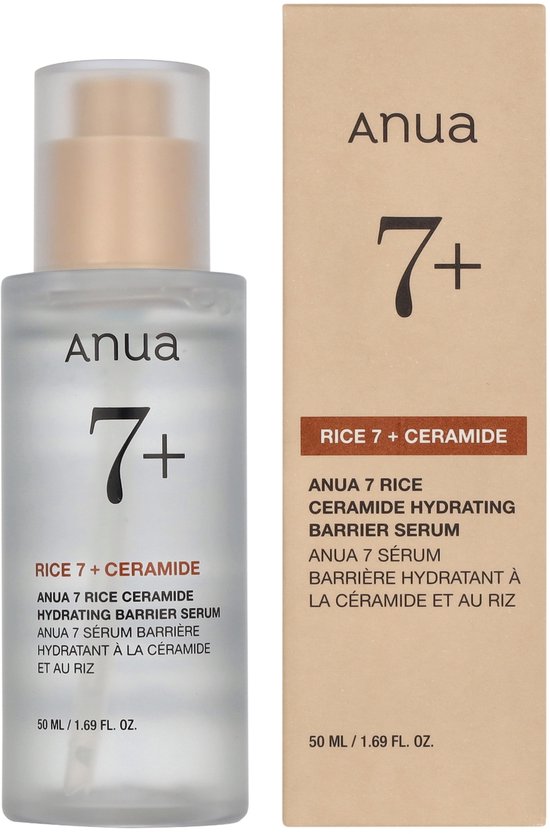 Anua Rice 7 + Ceramide Hydrating Barrier Serum 50 ml