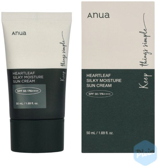 Anua Heartleaf Silky Moisture Sun Cream SPF50+ PA++++ 50 ml