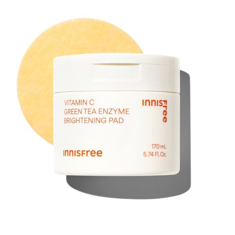 Innisfree Vitac Greentea Brightening Pad 60 Pcs