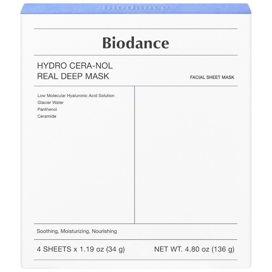 Biodance Hydro Cera-Nol Real Deep Mask 4 x 34 g