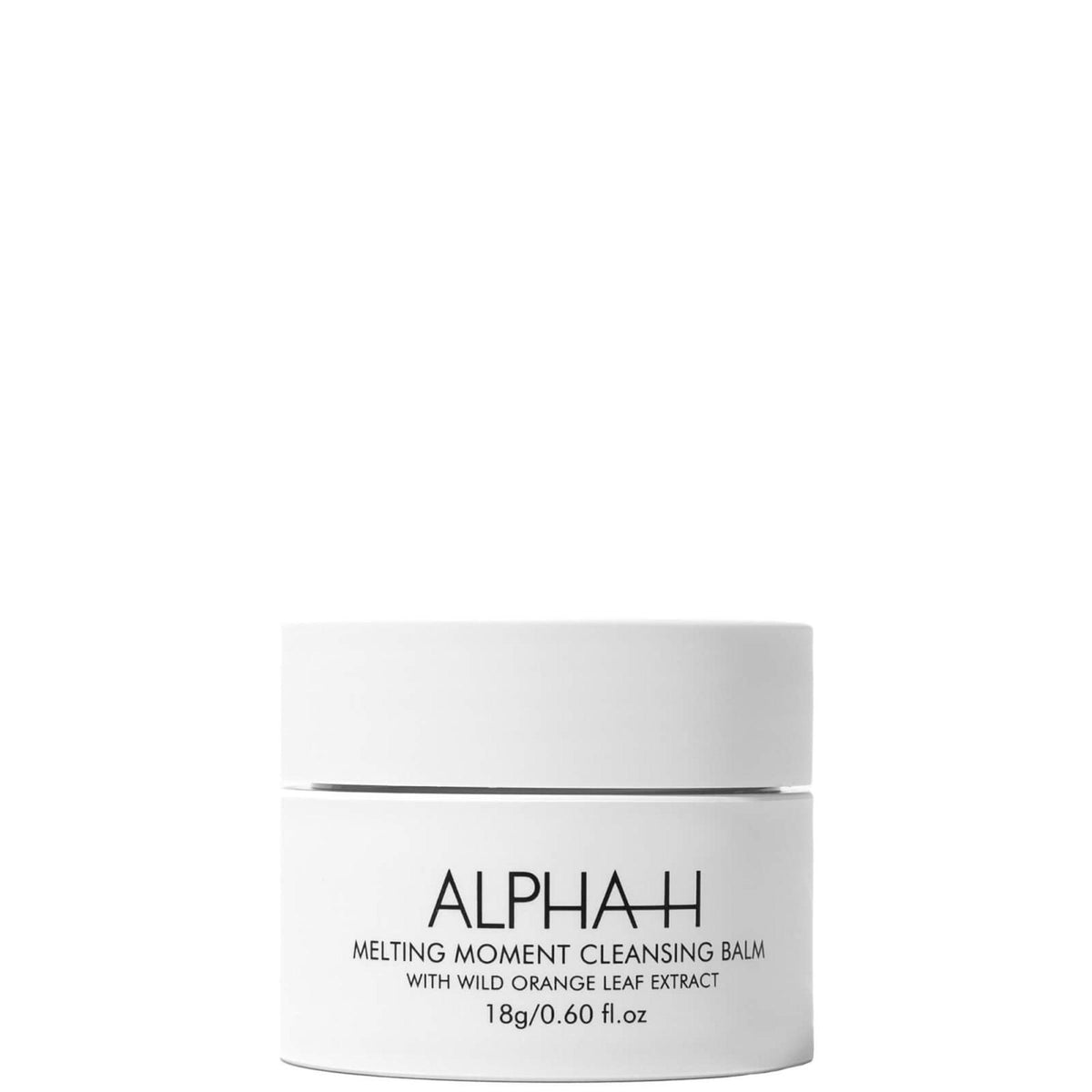 Alpha-H, Melting Moment, Wildorangenblatt-Extrakt, reinigend, feuchtigkeitsspendend & pflegend, Reinigungsbalsam, für das Gesicht, 18 g