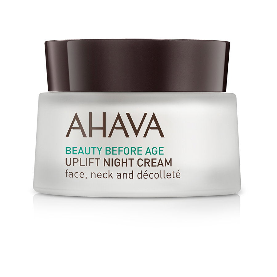 Ahava, Beauty Before Age, Vegan, Hydra-Nährende Nachtcreme für Gesicht & Hals, 50 ml