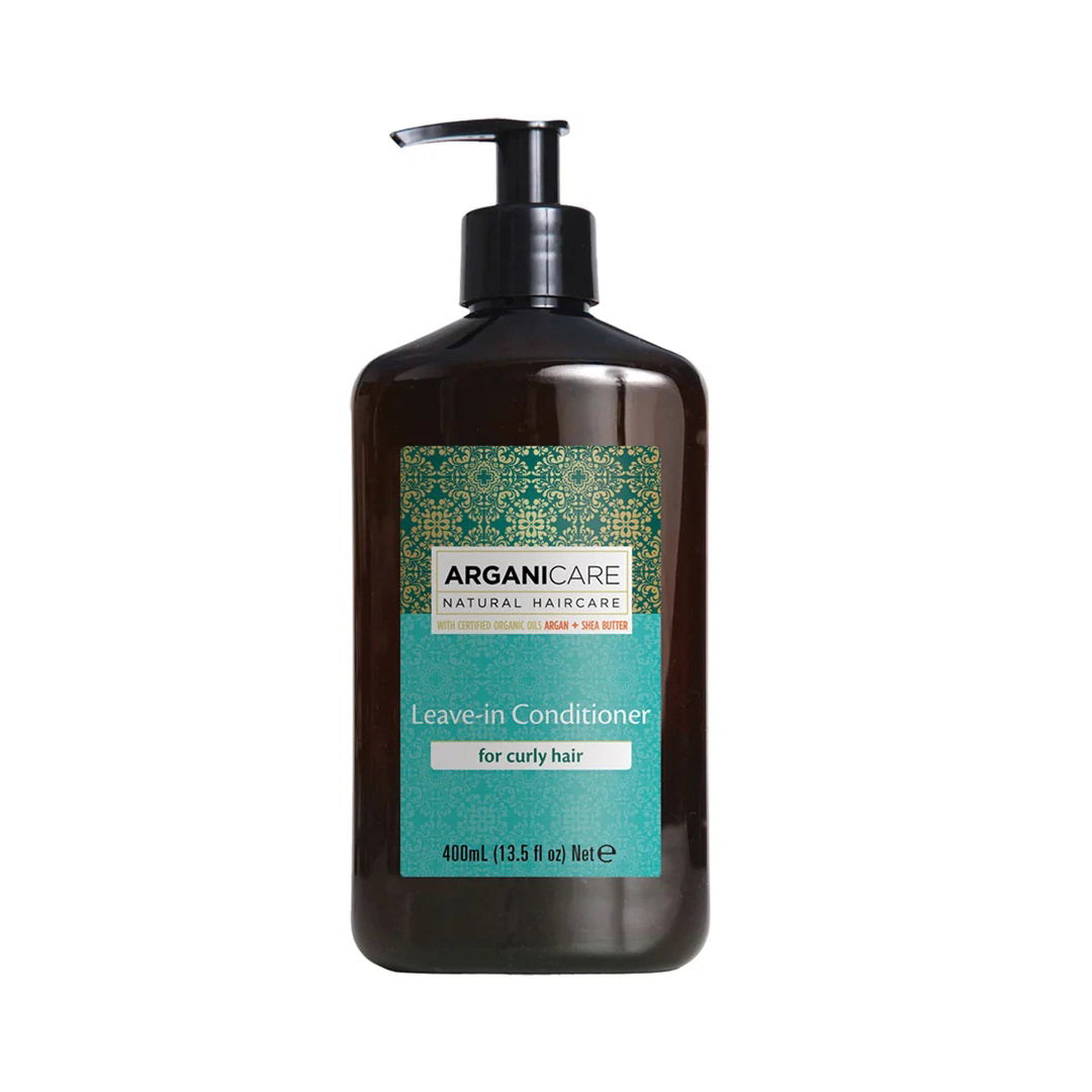 Arganicare, Arganöl & Sheabutter, Haar-Leave-in-Conditioner, feuchtigkeitsspendend, 400 ml