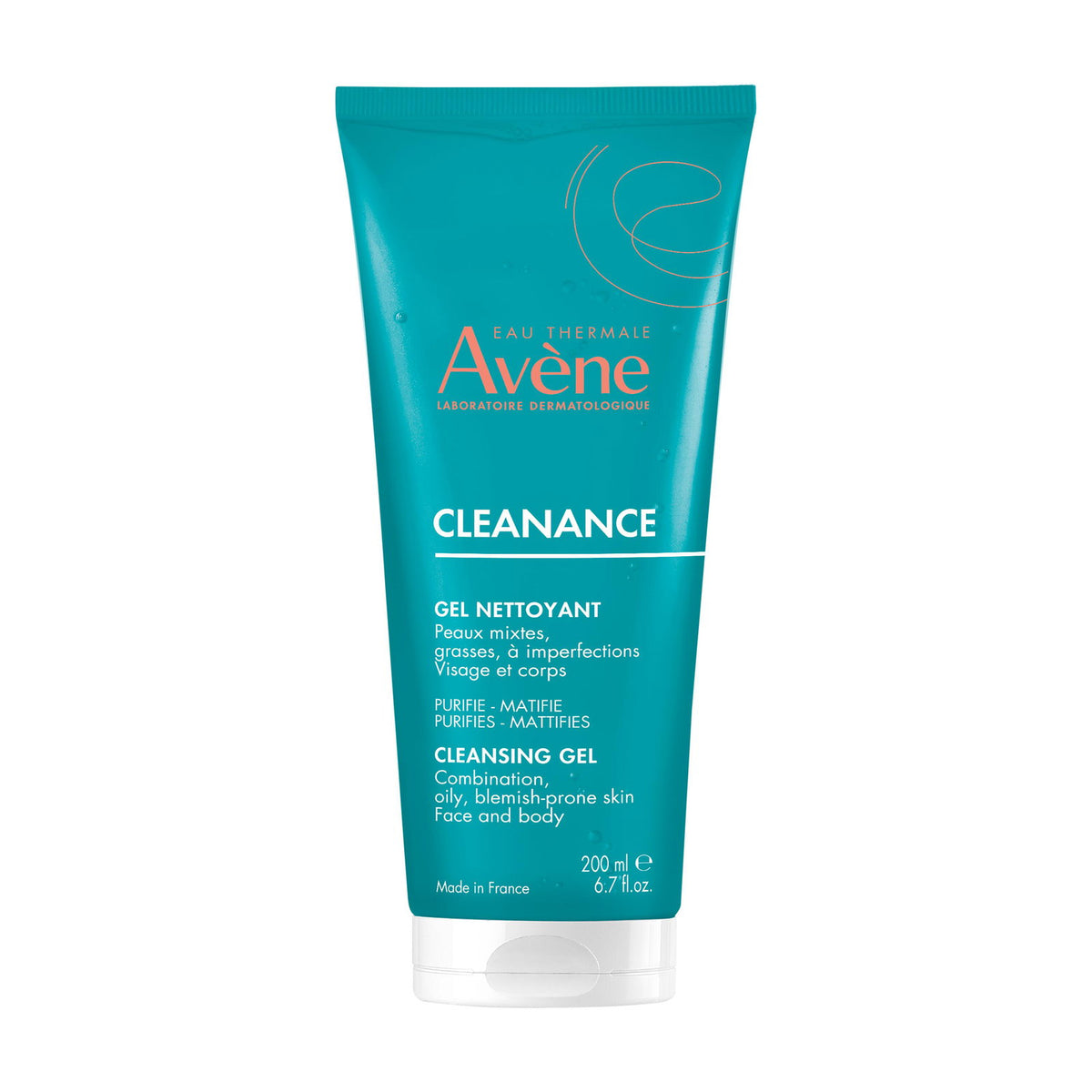 Avène, Cleanance, Reinigungsgel, für das Gesicht, 200 ml
