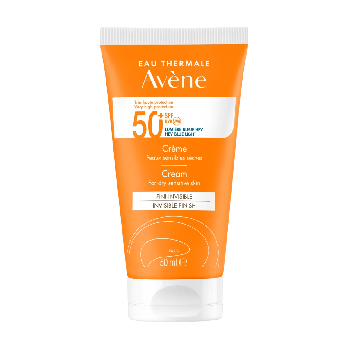 Avène, TriasorB, Lichtschutz, Creme, Gesicht, LSF 50+, 50 ml