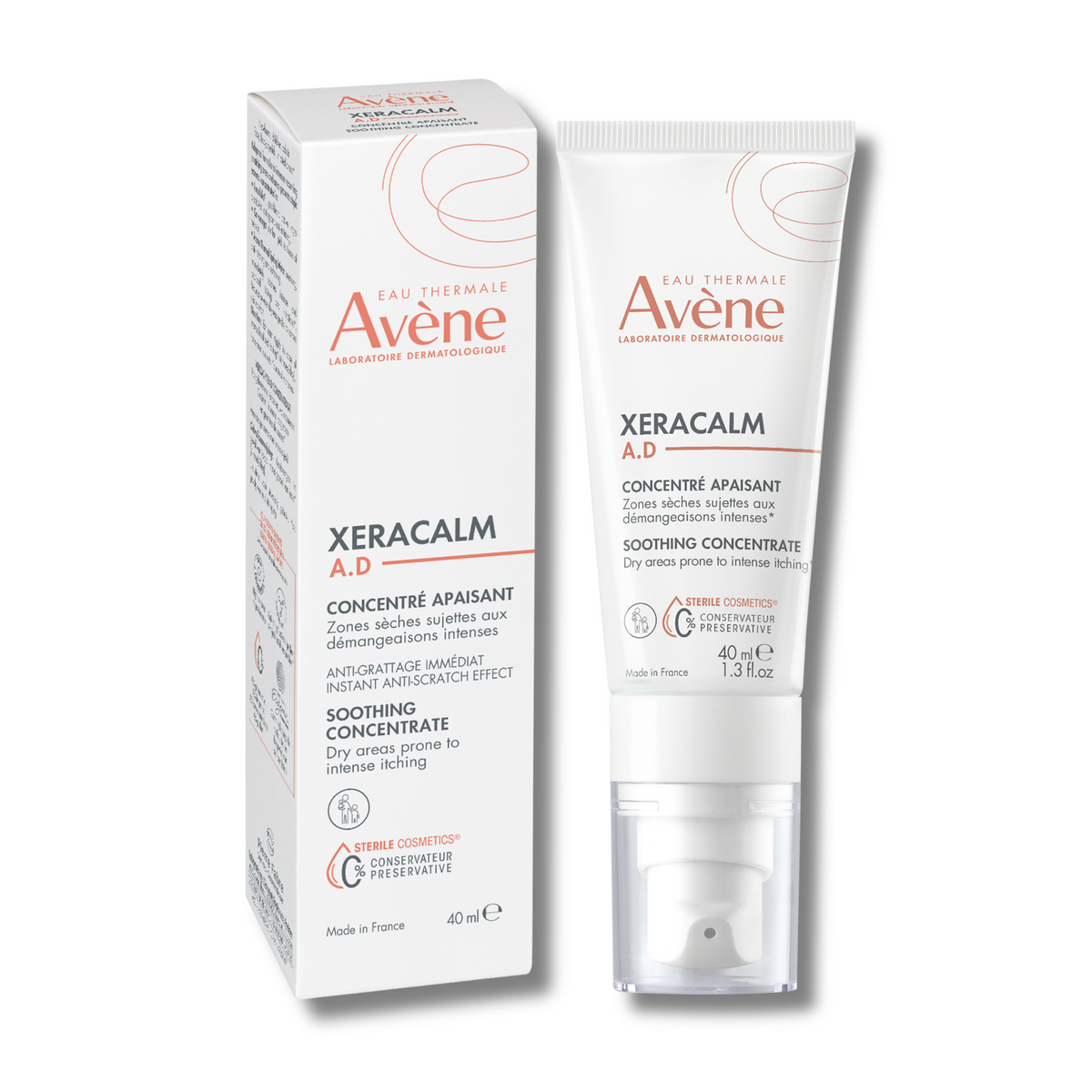 Avène, XeraCalm A.D, Anti-Juckreiz & Beruhigend, Konzentrat, 40 ml