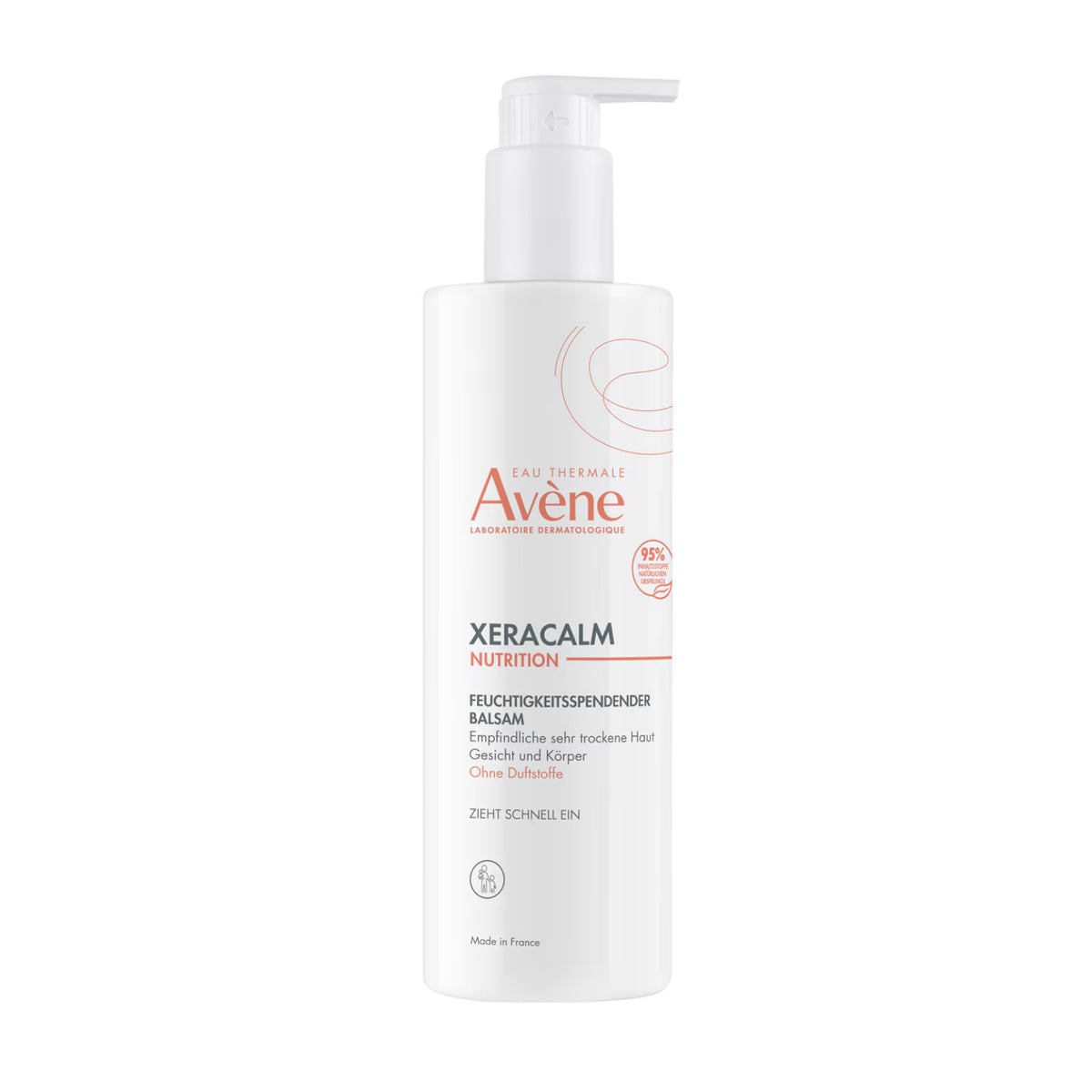 Avène, Xeracalm, Feuchtigkeitsspendender Balsam, Körper, 400 ml