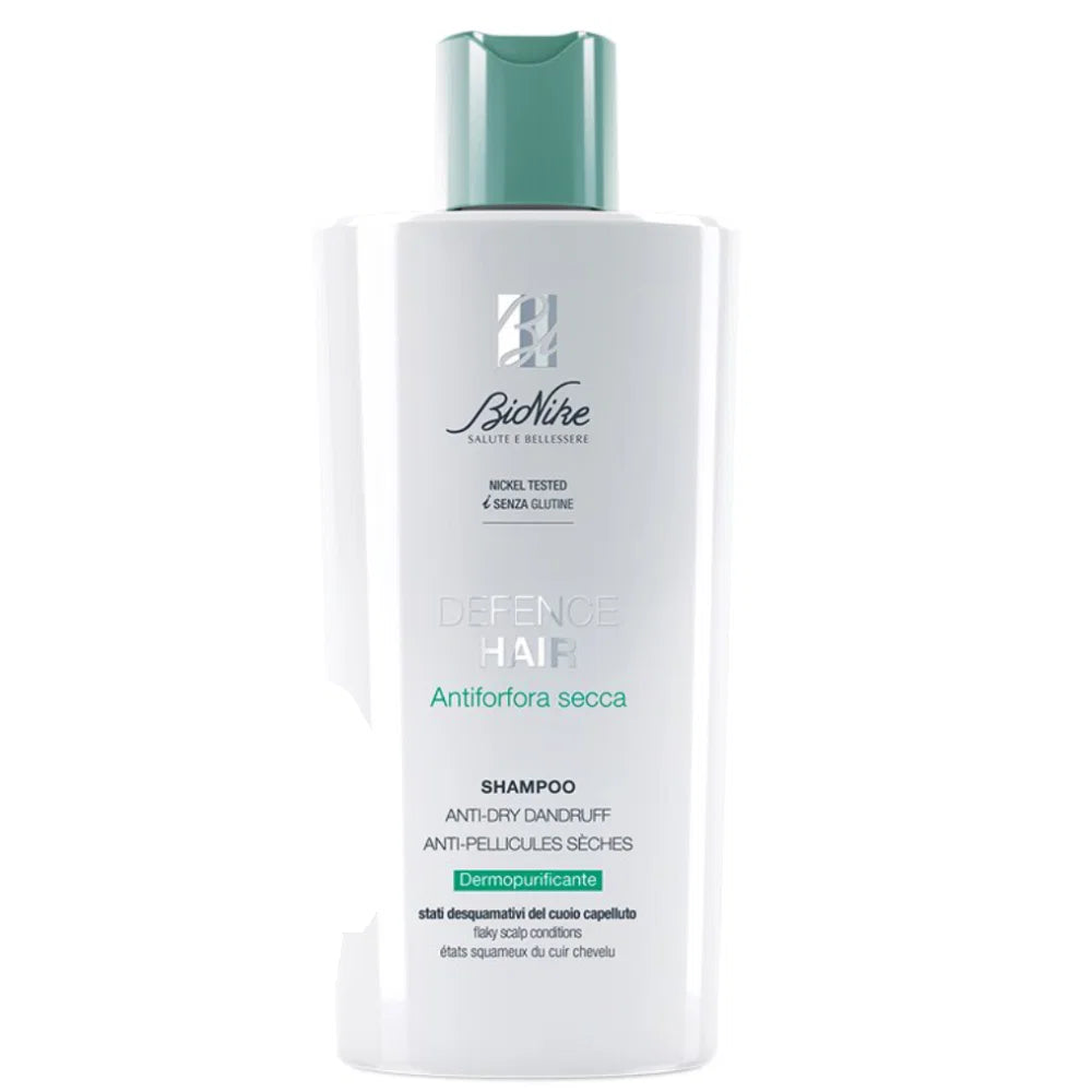 BioNike, Defense Hair Dry Anti-Schuppen, Haarshampoo, Anti-Schuppen & reinigend, 200 ml
