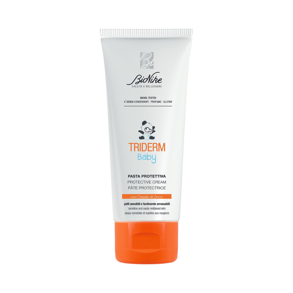 BioNike, Triderm Baby, Feuchtigkeitsspendend & Beruhigend, Tag & Nacht, Creme, Für Gesicht & Körper, 100 ml