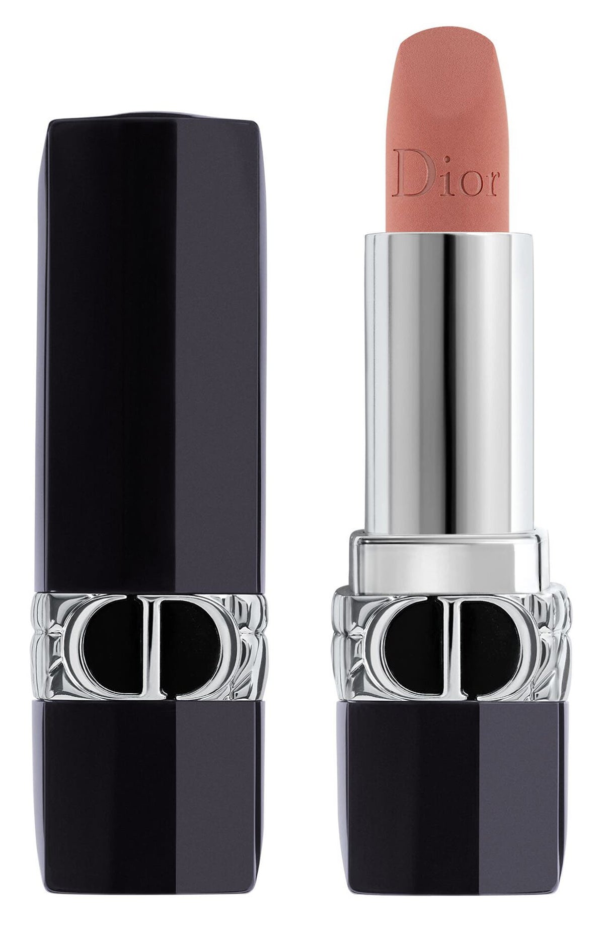 Christian Dior, Couture Colour, Lippenbalsam, 100, Nude Look, nachfüllbar, 3,5 g