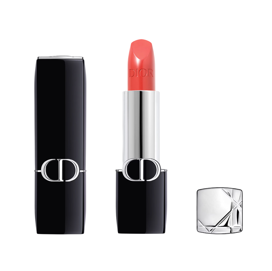 Christian Dior, Dior Rouge, Satin Finish, Cream Lipstick, 540, Silky Coral, 3.5 g