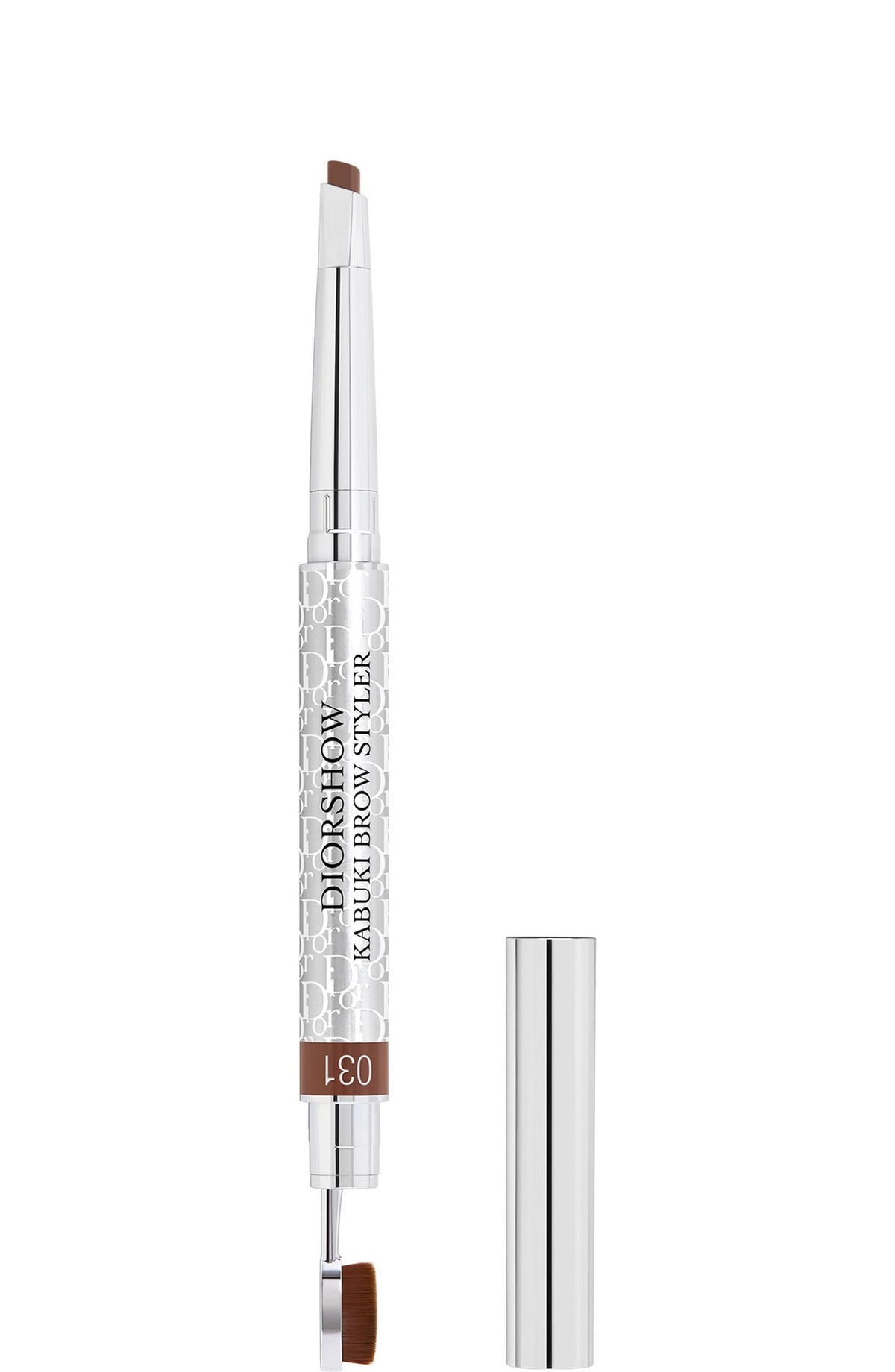 Christian Dior, Diorshow Brow Styler, Waterproof, Double-Ended, Eyebrow Cream Pencil & Brush 2-In-1, 031, Light Brown, 0.29 g