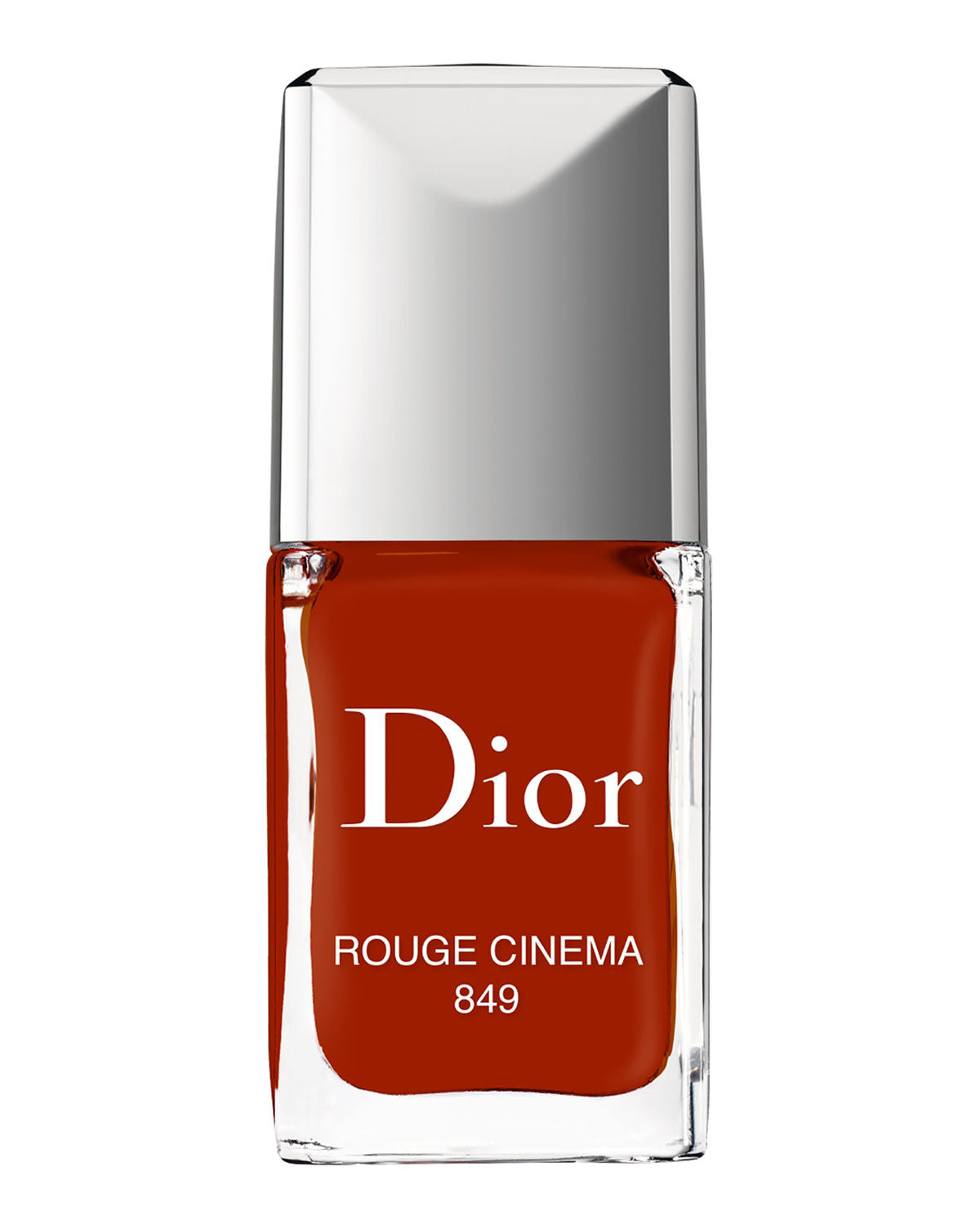 Christian Dior, Vernis, Gel-Effect, Nail Polish, 849, Rouge Cinema, 10 ml