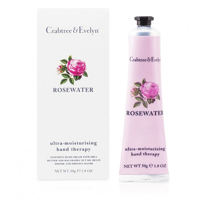 Crabtree & Evelyn, Rosewater, Ultra-Moisturising, Hand Cream, 50 g