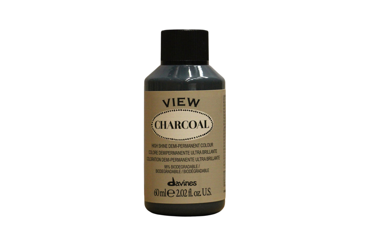 Davines, View, Demi-Permanent Hair Dye, Charcoal, 60 ml