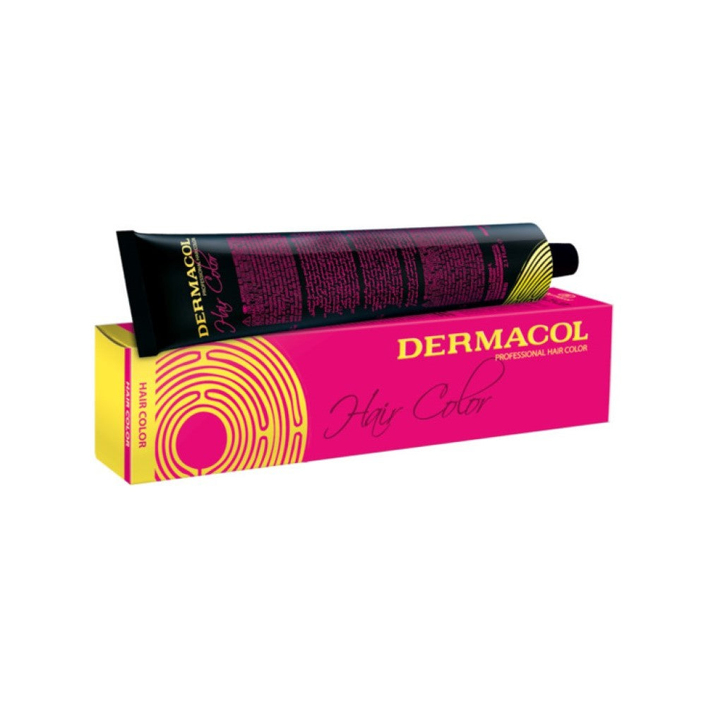 Dermacol, professionelle Haarfarbe, permanente Haarfarbe, 7/0 Mittelblond, 60 ml
