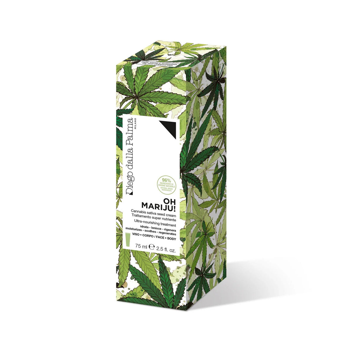 Diego Dalla Palma, Oh Mariju!, Vegan, Moisturizing, Cream, For Face & Body, 75 ml