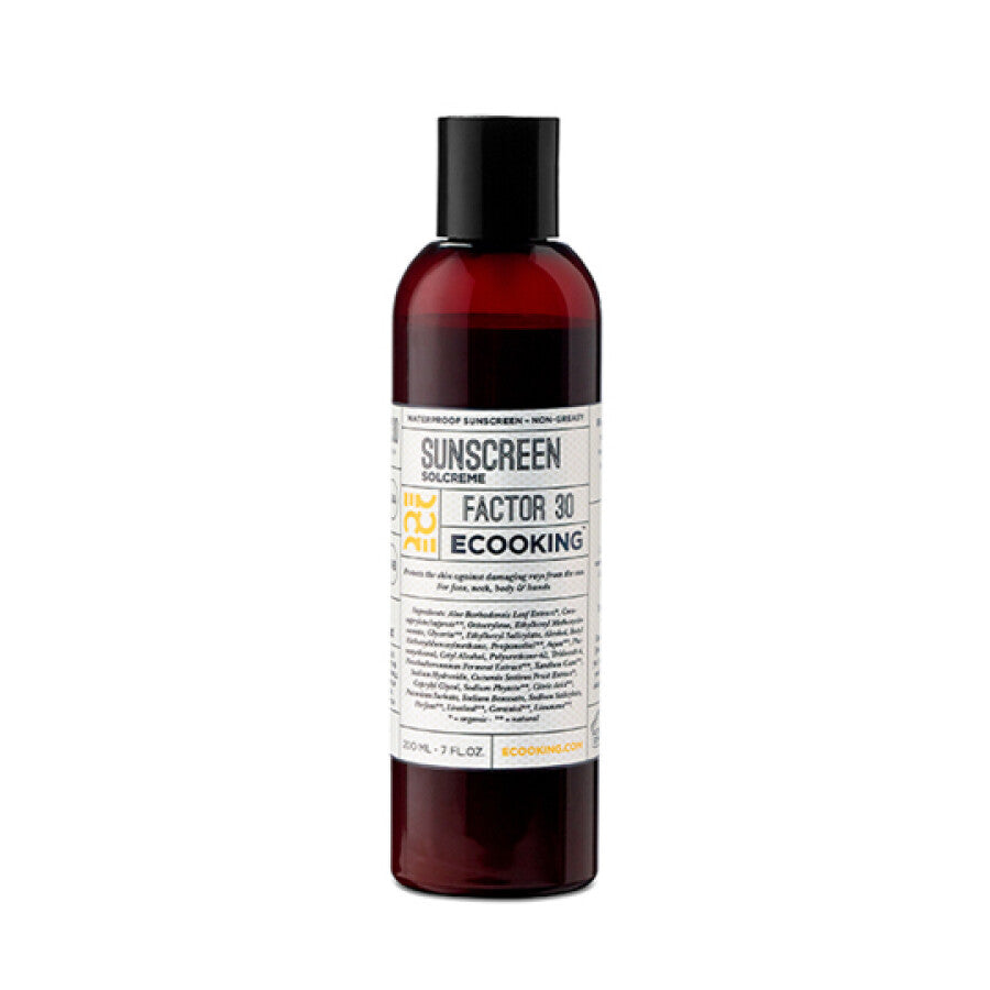 Ecooking, Sonnencreme, Feuchtigkeitsspendende Körpercreme, LSF 20, 200 ml