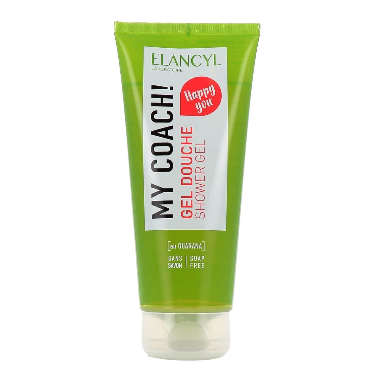 Elancyl, My Coach!, Guarana, Anti-Cellulite, Duschgel, Für alle Hauttypen, 200 ml