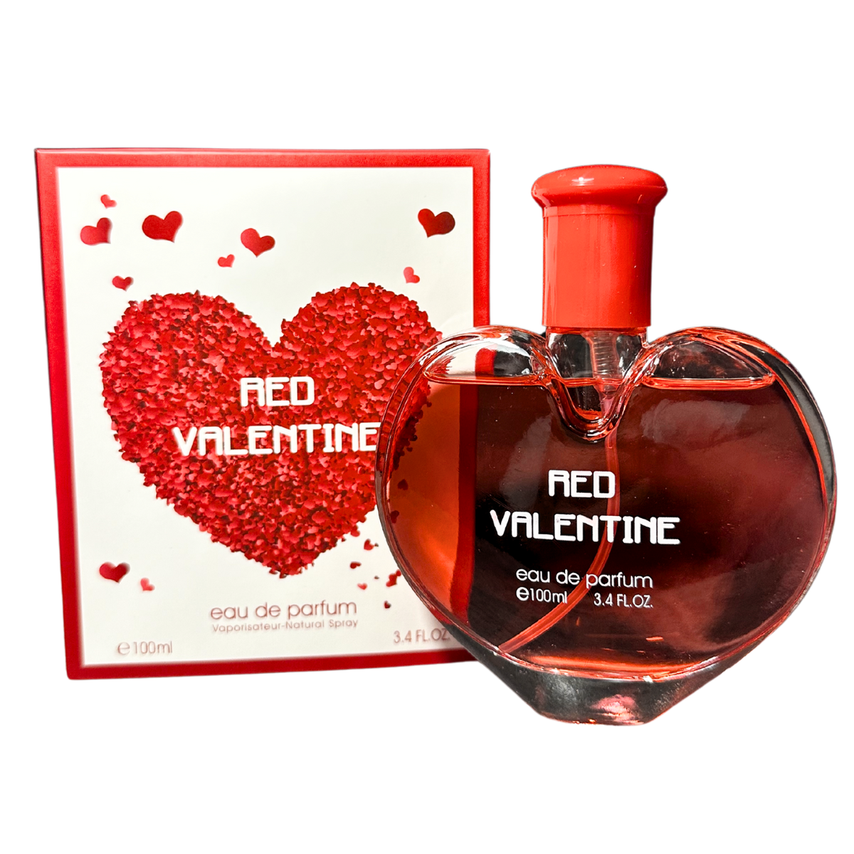 Fine Perfumery, Red Valentine, Eau De Parfum, For Women, 100 ml