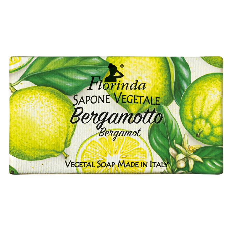 Florinda, Bergamot, Cleansing & Hydrating, Scented Soap Bar, 100 g