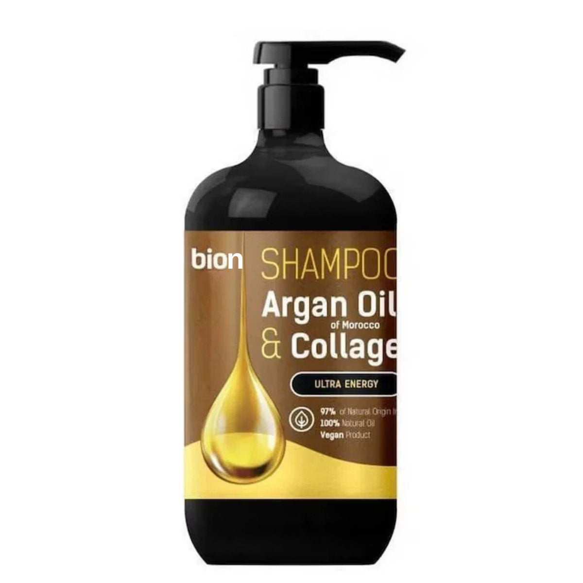 Bio Naturell, Bio Naturell, Arganöl aus Marokko & Kollagen, Haarshampoo, regenerierend, 946 ml