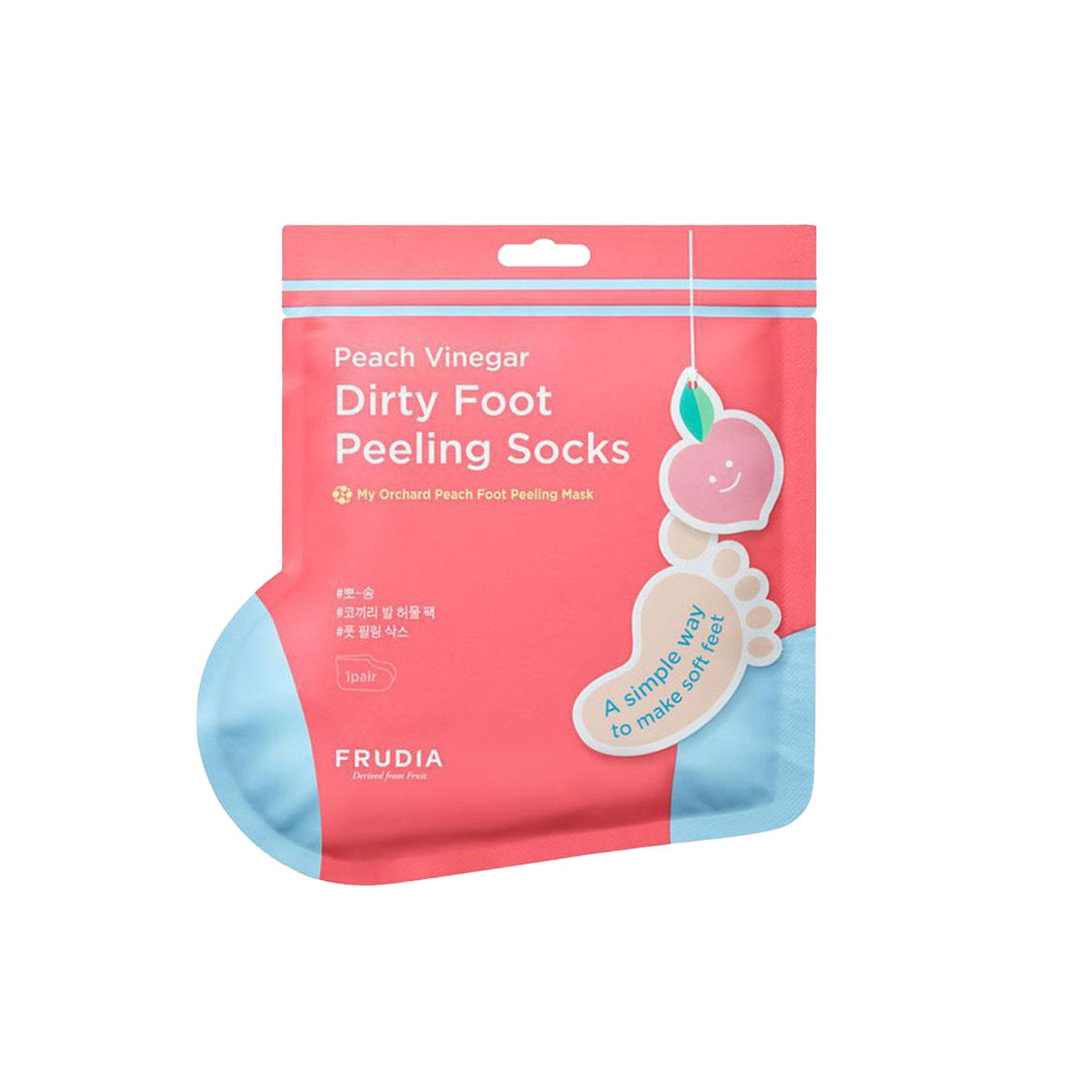 Frudia, My Orchard, Vinegar, Peeling, Foot Sheet Mask, 40 g