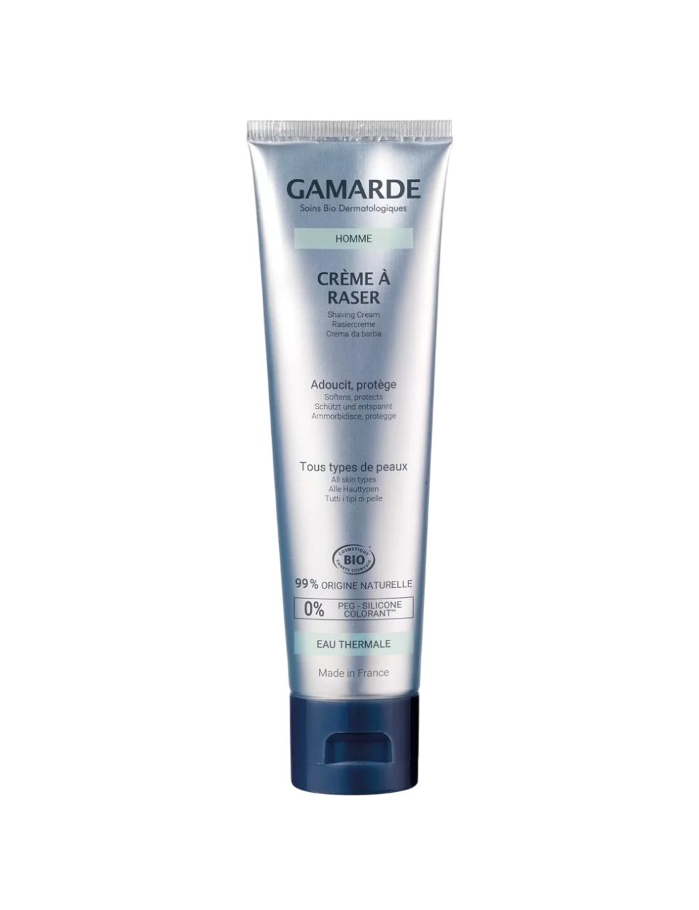 Gamarde, Herren, Feuchtigkeit spendende Rasiercreme, 100 ml