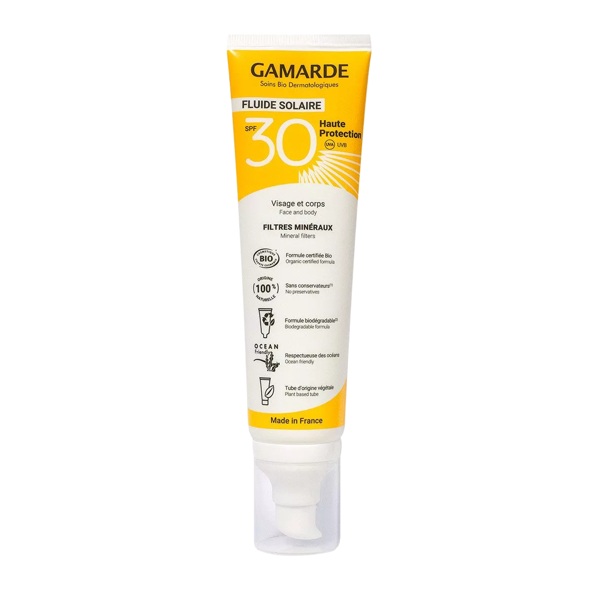 Gamarde, Gamarde, Bio, Sonnenschutz, Sonnencreme, Körper, LSF30, 100 ml