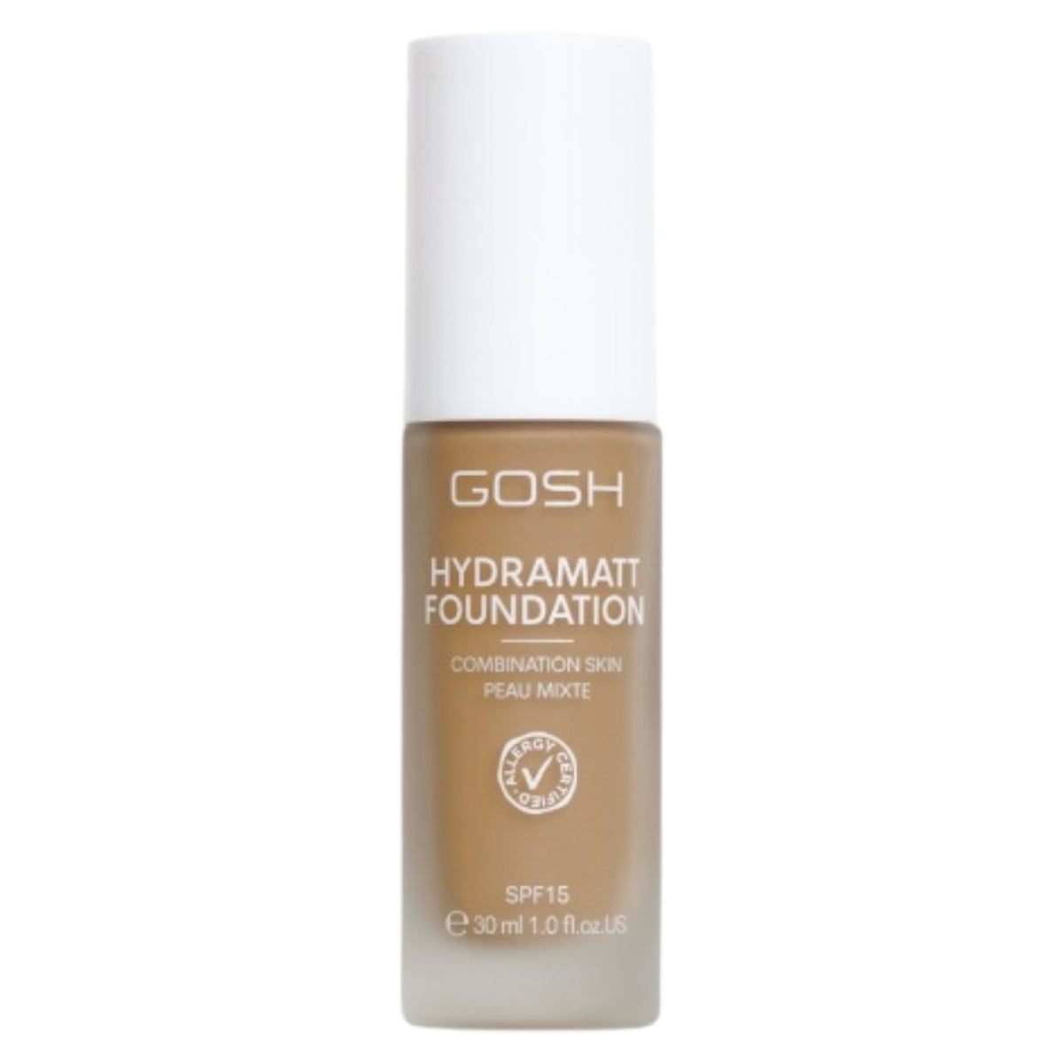 Gosh, Hydramatt, Matte, Liquid Foundation, 014Y, Dark, SPF15, 30 ml