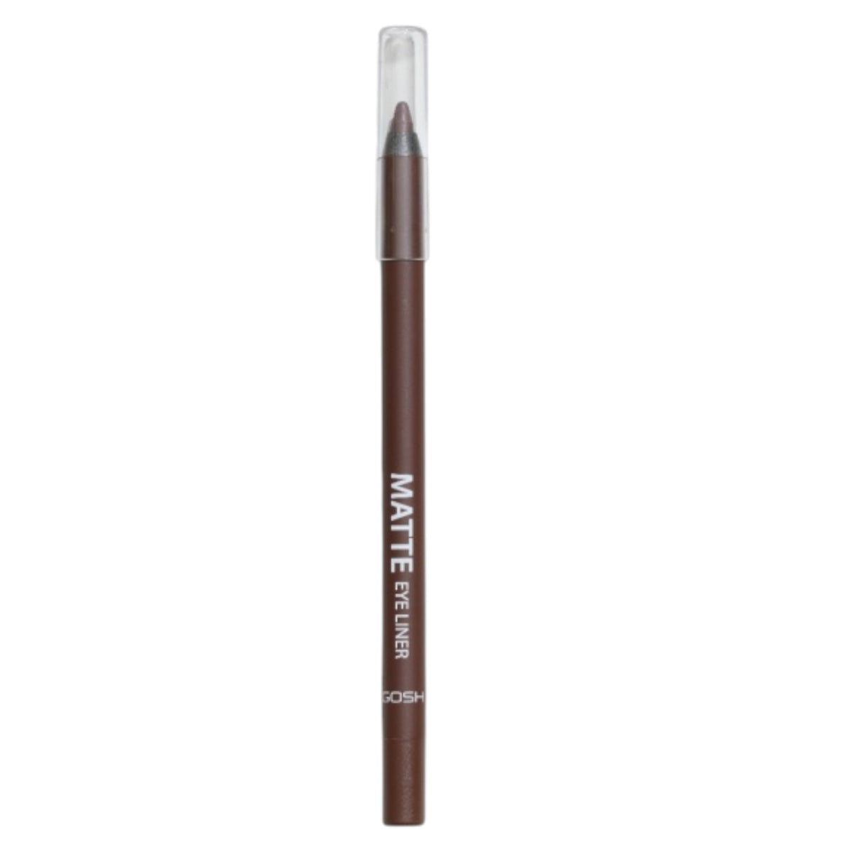 Gosh, Matte Eye Liner, Cream Pencil, Kohl Eyeliner, 015, Mahogany, 1.2 g