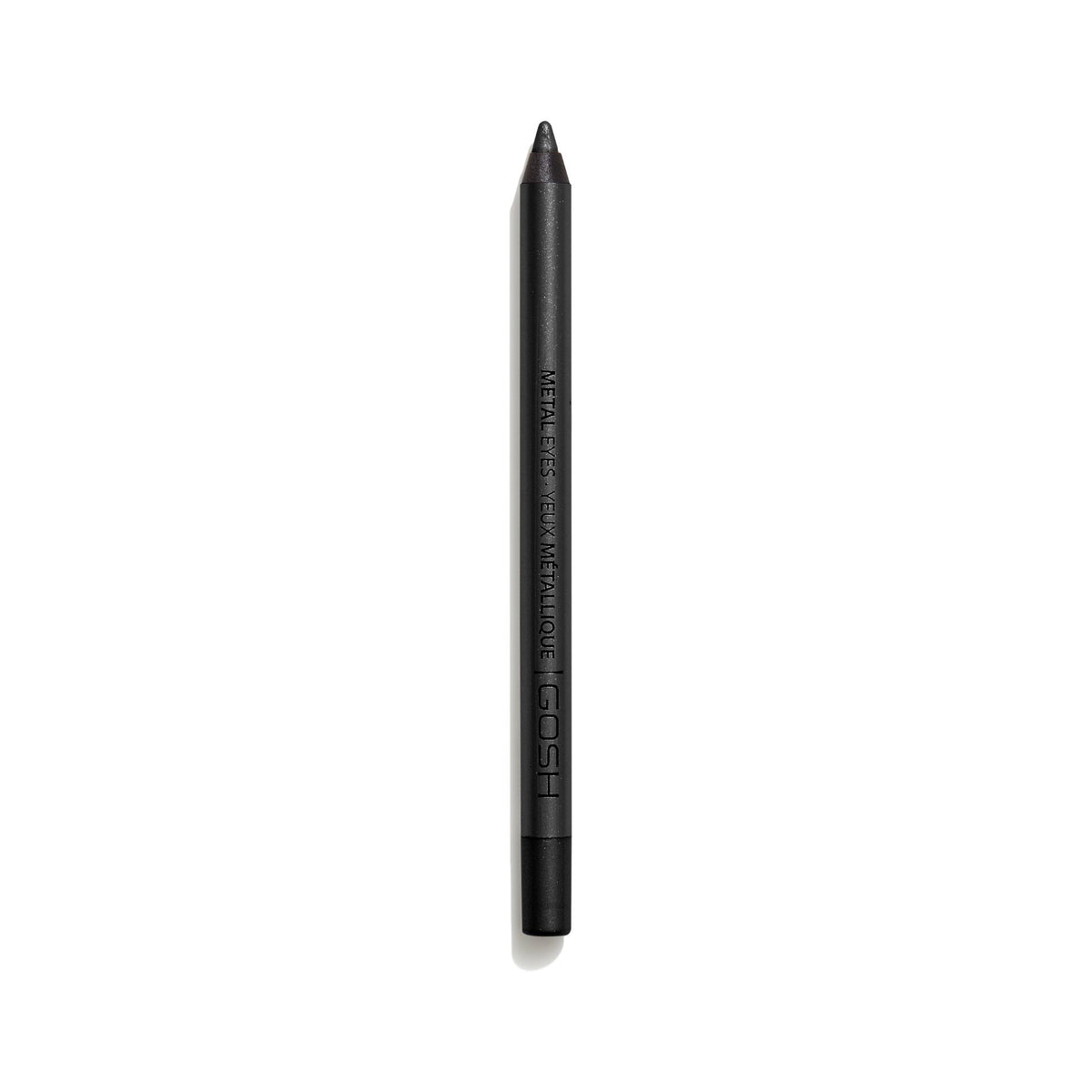 Gosh, Metal Eyes, Gel Pencil Eyeliner, 001, Hematite, 1.2 g