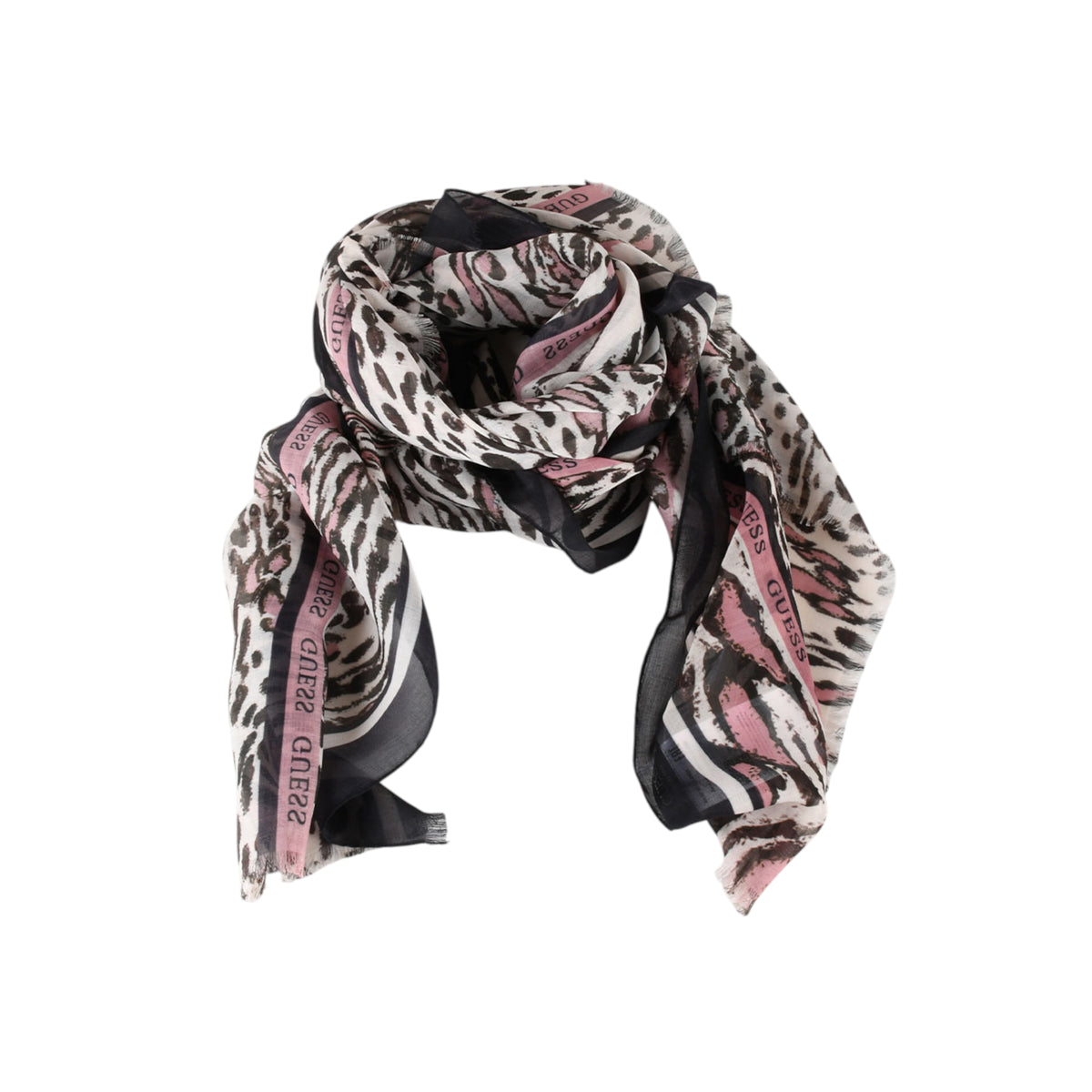 Guess, Guess, Textile Scarf, Pink, 90 x 180 cm, For Women