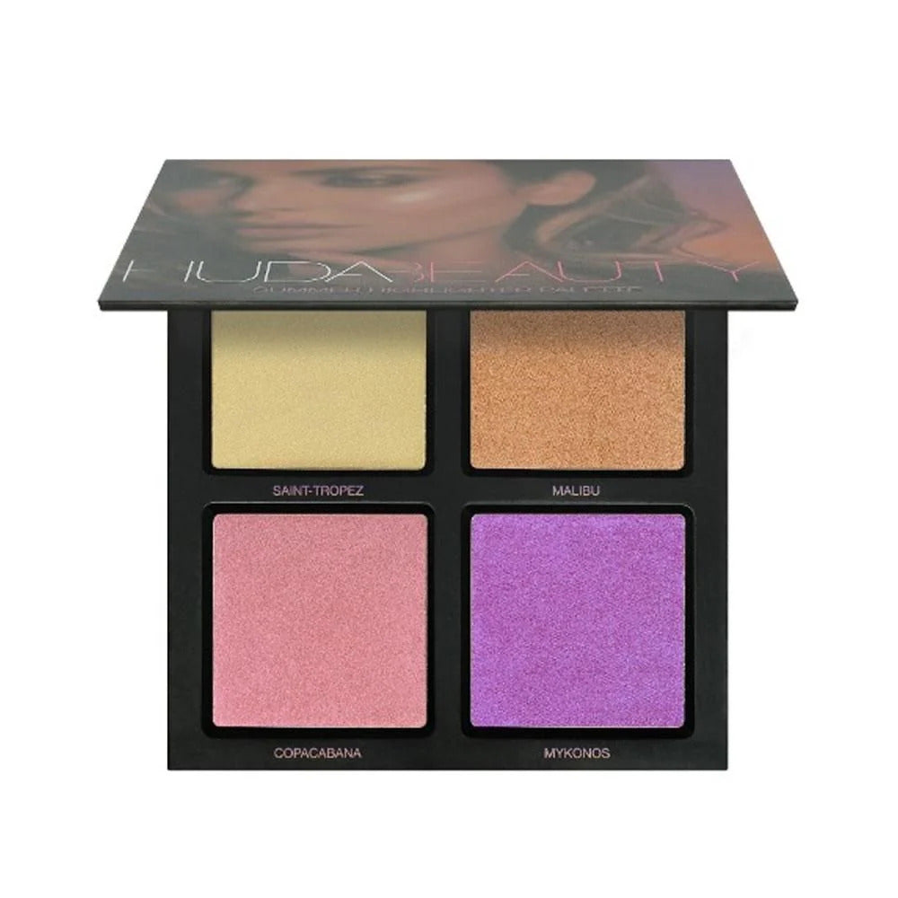 Huda Beauty, Summer, Highlighter Palette, 31.5 g