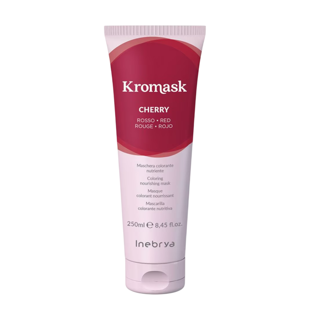 Inebrya, Kromask, Hair Colouring Cream Mask, Nourishing, Cherry, 250 ml